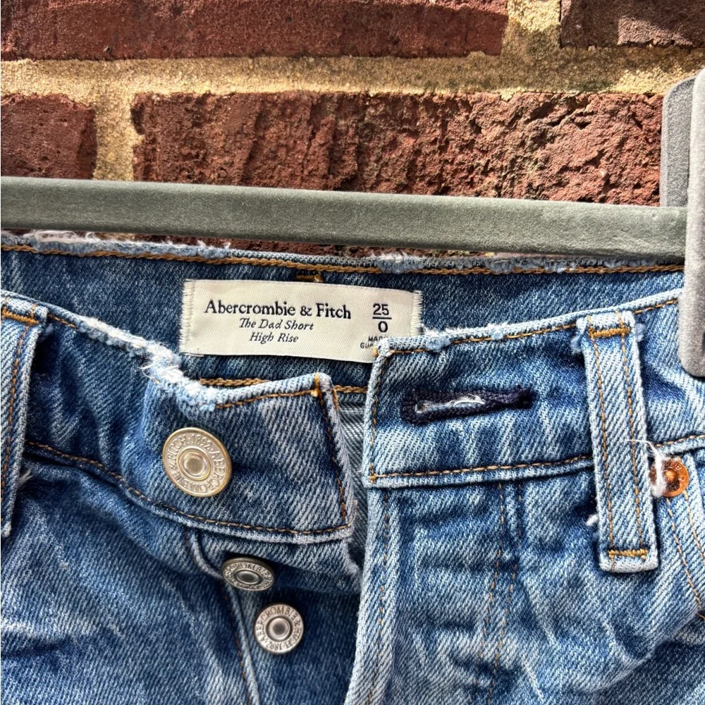Abercrombie & Fitch Distressed Denim Shorts